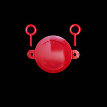 Load image into Gallery viewer, PBC2 PLASTIC CAP W/EYE BOLT RED FDC CAP,PCKG OF 2