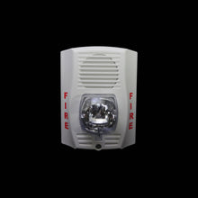 Load image into Gallery viewer, P2WK SYSTEM SENSOR WEATHERPROOF WALL HORN STROBE WHITE
