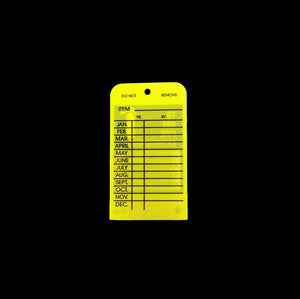PTAG PLASTIC INSPECTION TAG PK-25