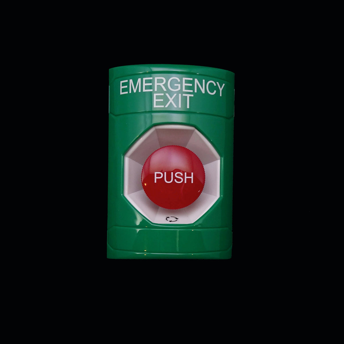 SS2101EX STI EMERGENCY EXIT BUTTON LABELED EMERGENCY EXIT Total Life