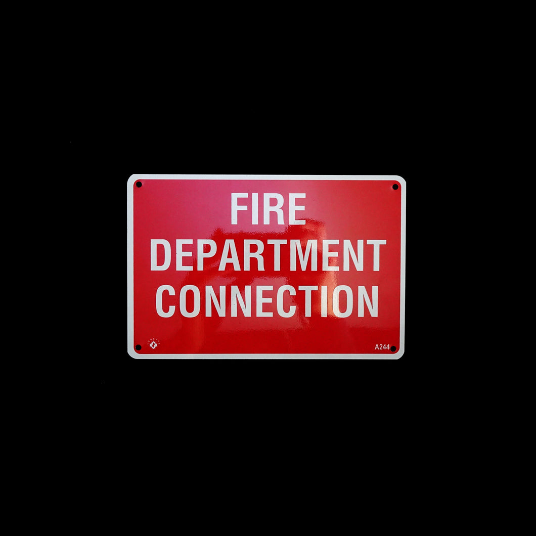 A244 FIRE DEPARTMENT CONNECTION