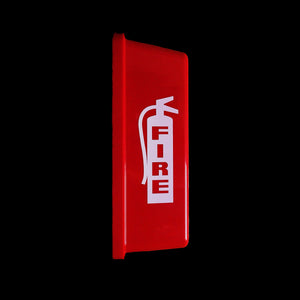 FireTech Plastic Red Cabinet Cover